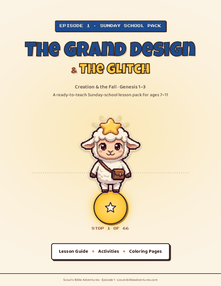 Lesson guide from the Episode 1 pack