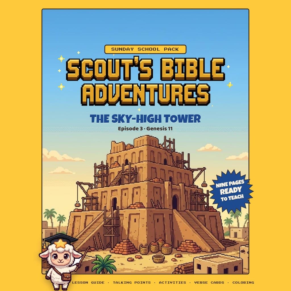 Sunday School Pack — Episode 3: The Sky-High Tower